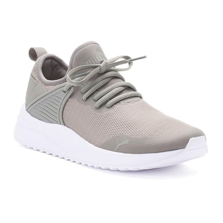 Puma Pacer Next Cage Jr Kids' Sneakers, Boy's, Size: 5, Grey