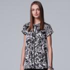 Women's Simply Vera Vera Wang Essential Popover Top, Size: Medium, Oxford