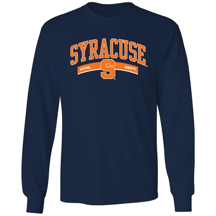 Men's Syracuse Orange Banner Tee, Size: Xl, Blue (navy)