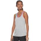 Women's Fila Sport&reg; Space-dyed Racerback Tank, Size: Xs, Light Grey