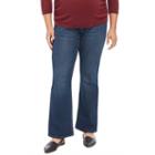 Plus Size Maternity Oh Baby By Motherhood&trade; Secret Fit Belly&trade; Bootcut Jeans, Women's, Size: 1xl, Med Blue