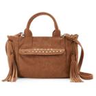 Olivia Miller Vivia Studded Satchel, Women's, Lt Brown