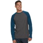 Men's Urban Pipeline&reg; Ultimate Raglan Tee, Size: Medium, Dark Blue