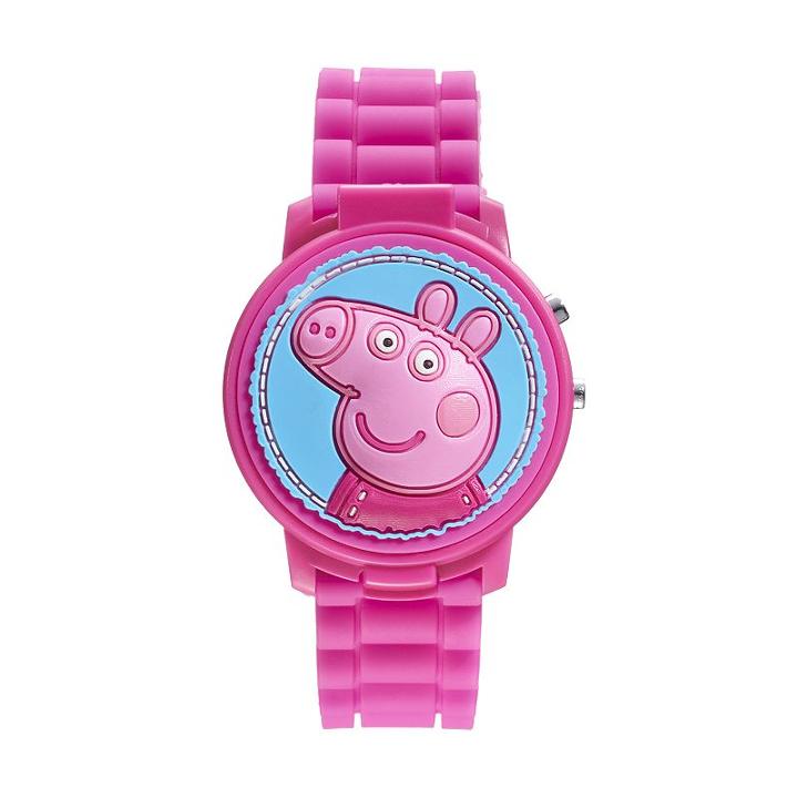 Peppa Pig Kids' Digital Sound Effects Watch, Girl's, Size: Medium, Pink
