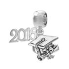 Individuality Beads Sterling Silver 2016 Graduation Charm, Women's