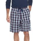 Men's Croft & Barrow&reg; True Comfort Stretch Woven Sleep Shorts, Size: Medium, Brt Blue