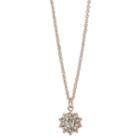 Lc Lauren Conrad Starburst Pendant Necklace, Women's, Med Pink