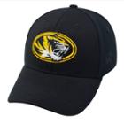 Adult Top Of The World Missouri Tigers One-fit Cap, Men's, Black