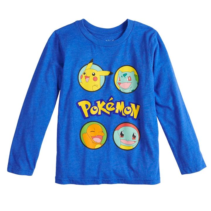 Boys 4-12 Jumping Beans&reg; Pokemon Graphic Tee, Size: 5, Med Blue