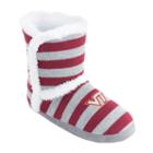 Women's Virginia Tech Hokies Striped Boot Slippers, Size: Large, Team