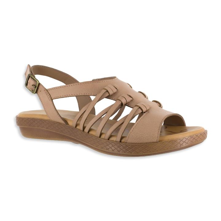 Easy Street Madbury Women's Sandals, Size: Medium (8.5), Lt Beige