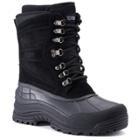 Totes Glaze Men's Waterproof Winter Boots, Size: Medium (11), Black