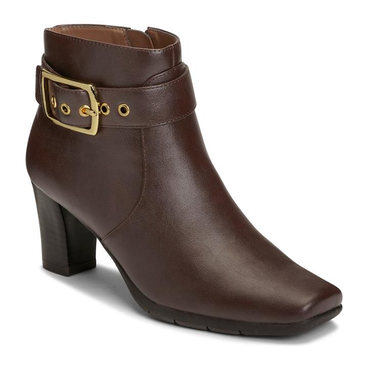 A2 By Aerosoles Monorail Women's Ankle Boots, Size: Medium (10), Brown