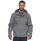 Men's Levi's&reg; Sherpa-lined Softshell Trucker Jacket, Size: Xxl, Grey Other