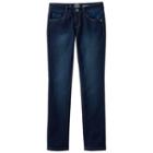Girls 7-16 & Plus Size So&reg; Perfectly Soft Denim Skinny Jeans, Girl's, Size: 12, Dark Blue