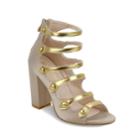 Olivia Miller Northfolk Women's High Heel Sandals, Size: 5.5, Gold