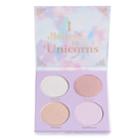 Academy Of Colour 4-color I Believe In Unicorns Highlighter Palette, Multicolor