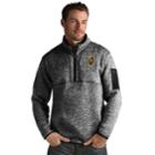 Men's Antigua Vegas Golden Knights Fortune Pullover Jacket, Size: Medium, Black