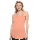 Juniors' Candie's&reg; Chevron Back Tank, Girl's, Size: Medium, Lt Orange