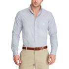 Men's Chaps Classic-fit Easy-care Button-down Shirt, Size: Small, Blue