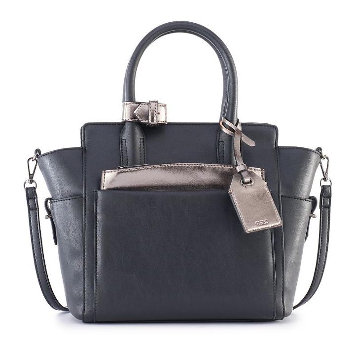 Reed Atlantique Medium Convertible Satchel, Women's, Black