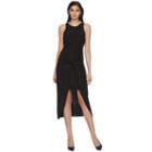 Women's Jennifer Lopez Luxe Essentials High-low Dress, Size: Small, Black