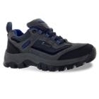 Hi-tec Hillside Jr. Boys' Low-top Waterproof Hiking Shoes, Boy's, Size: 3, Grey