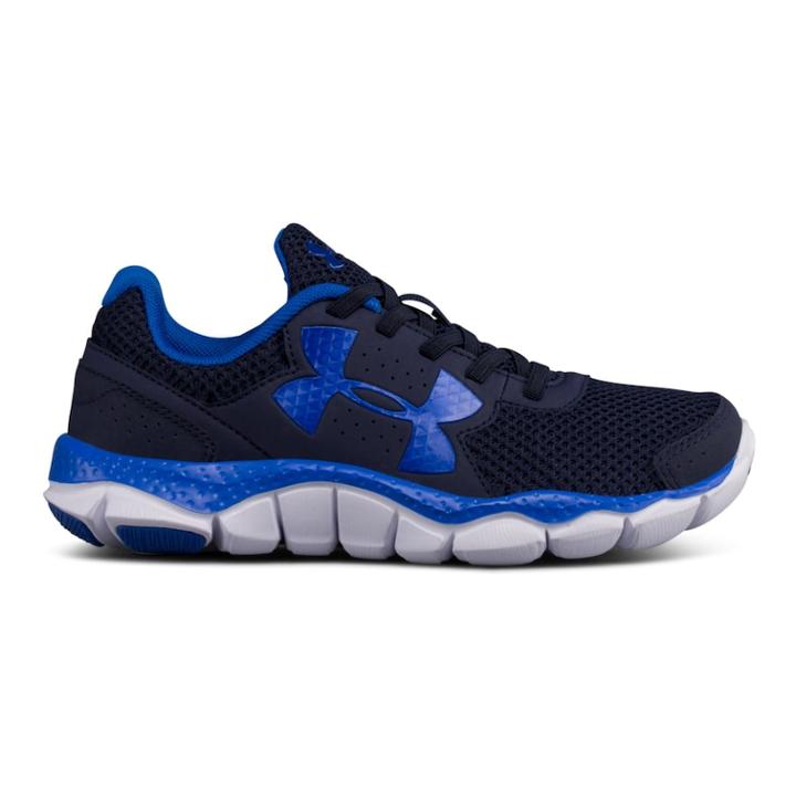 Under Armour Engage Preschool Boys' Running Shoes, Size: 3, Dark Blue