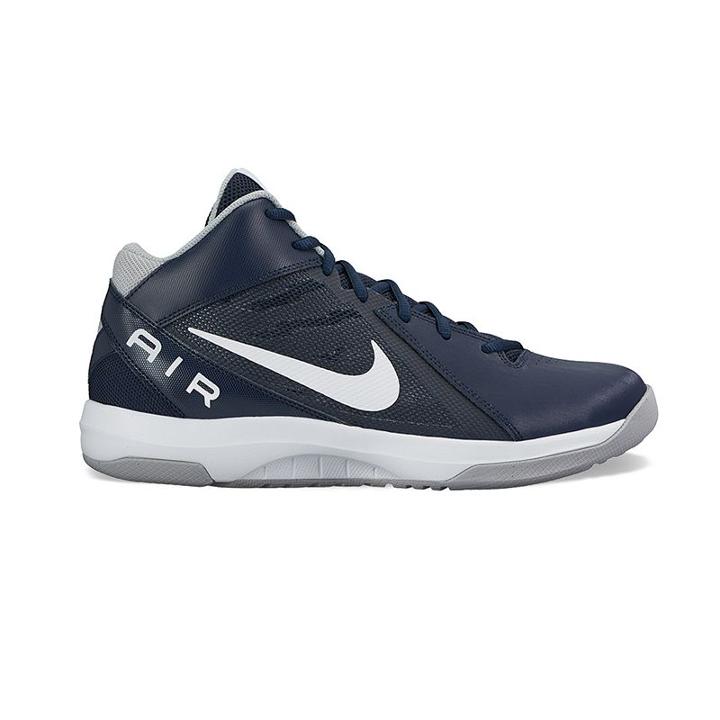 Nike The Air Overplay Ix Men's Basketball Shoes, Size: 8.5, Blue