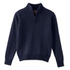 Boys 8-20 Eddie Bauer Quarter-zip Sweater, Boy's, Size: 4, Blue