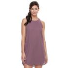 Juniors' Pink Republic Chiffon Sheath Dress, Girl's, Size: Xs, Drk Purple