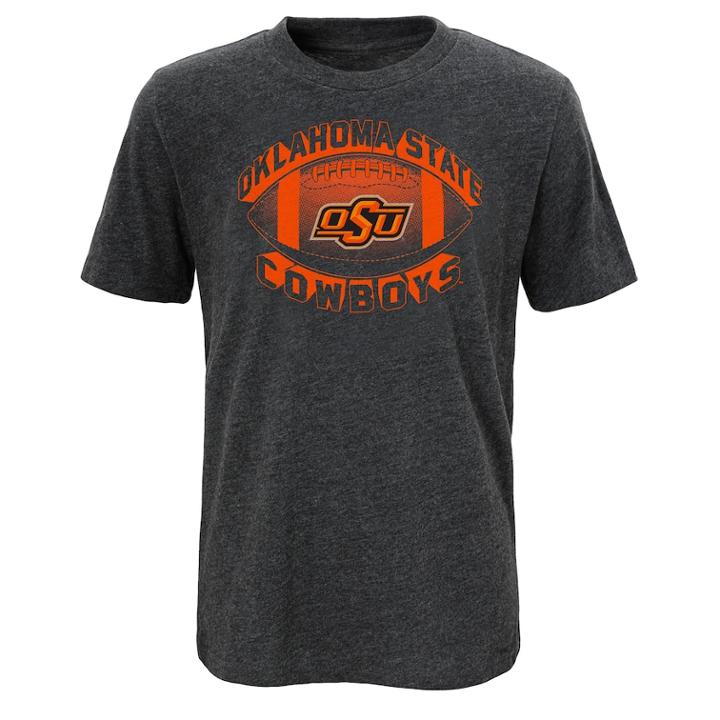 Boys 8-20 Oklahoma State Cowboys Satellite Tee, Size: S 8, Gray