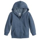 Toddler Boy Jumping Beans&reg; Softest Fleece Zip Hoodie, Size: 3t, Dark Blue