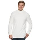 Big & Tall Croft & Barrow&reg; Classic-fit Easy-care Mockneck Pullover, Men's, Size: L Tall, White