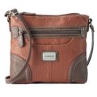 Stone & Co. Nancy Triple-entry Crossbody Bag, Women's, Dark Brown