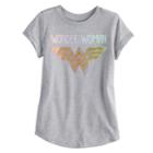 Girls 4-10 Jumping Beans&reg; Dc Comics Wonder Woman Tee, Size: 7, Med Grey