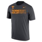 Men's Nike Tennessee Volunteers Legend Staff Sideline Dri-fit Tee, Size: Small, Grey (anthracite)