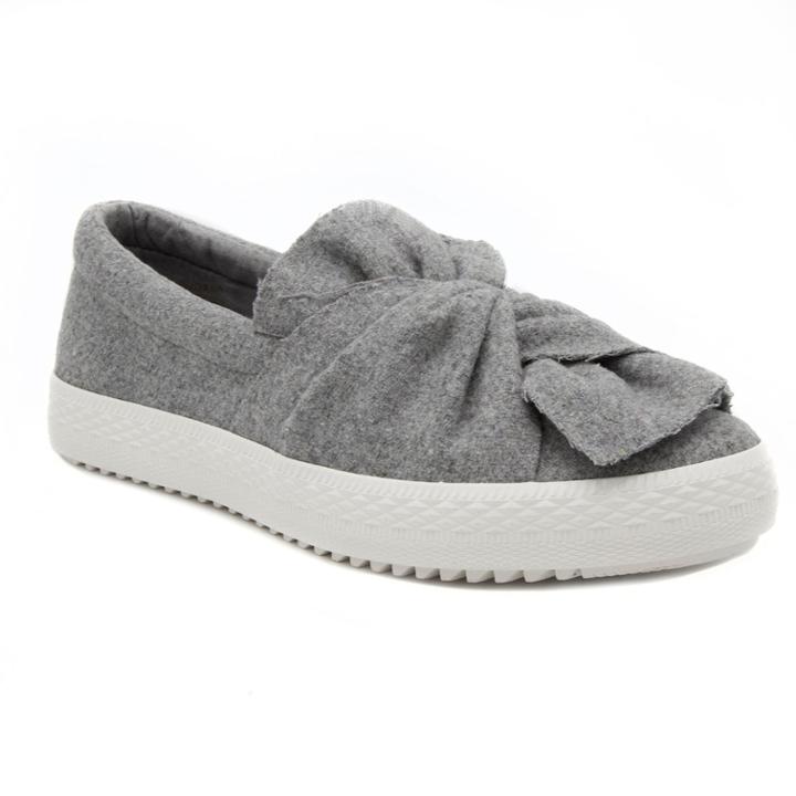 Sugar Gonzo Women's Slip-on Shoes, Size: Medium (6), Grey