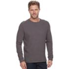 Men's Croft & Barrow&reg; Classic-fit Ultra Soft Crewneck Top, Size: Medium, Med Grey