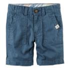 Boys 4-8 Carter's Pork Chop Pocket Woven Shorts, Boy's, Size: 6, Med Blue