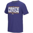 Men's Adidas East Carolina Pirates Dassler City Nickname Tee, Size: Small, Ecu Purple