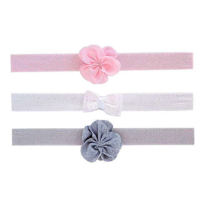 Baby Girl Carter's 3-pk. Jersey Rosette Head Wrap Set, Size: 0-6 Months, Ovrfl Oth