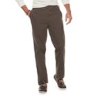 Men's Sonoma Goods For Life&trade; Flexwear Stretch Chino Pants, Size: 40x30, Brown