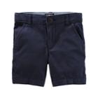 Boys 4-12 Oshkosh B'gosh&reg; Flat Front Short, Size: 4, Blue