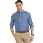 Men's Izod Saltwater Regular-fit Plaid Stretch Button-down Shirt, Size: Xxl, Blue