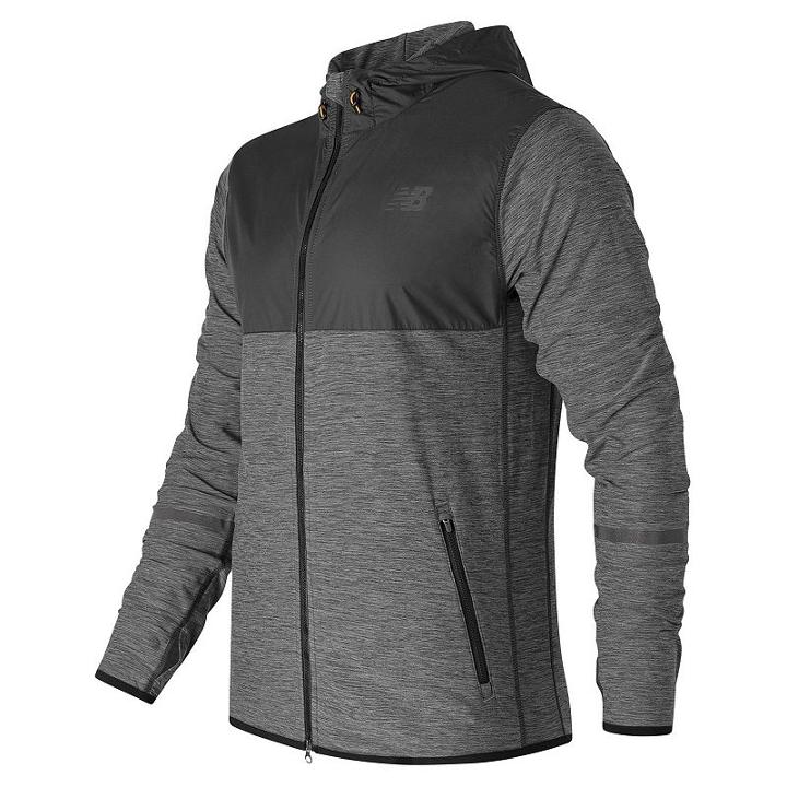 Men's New Balance Transition Hoodie, Size: Xxl, Dark Grey