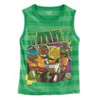 Boys 4-7 Teenage Mutant Ninja Turtles Striped Tank Top, Size: M 5-6, Green