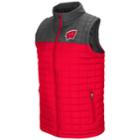 Men's Wisconsin Badgers Amplitude Puffer Vest, Size: Small, Med Red