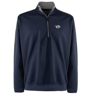 Men's Nashville Predators 1/4-zip Leader Pullover, Size: Medium, Blue