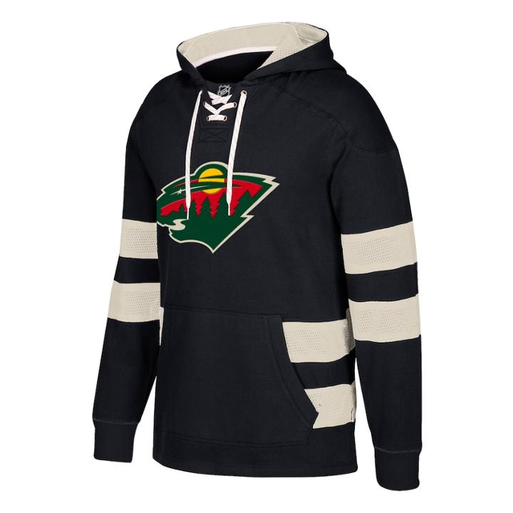 Men's Ccm Minnesota Wild Jersey Hoodie, Size: Xxl, Black